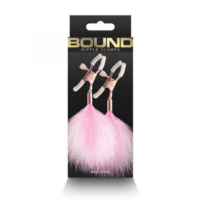 NS Novelties F1 Bound Nipple Clamps