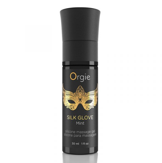 Orgie – Pearl Lust Massage Kit with Silk Glove Gel & Necklace (30 mL)