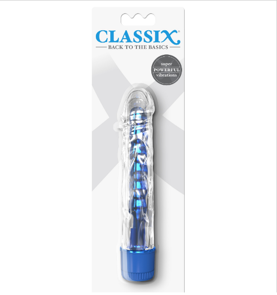 Mr. Twister Vibrator with Textured Sleeve – Dual-Use Beginner Toy by Pipedream