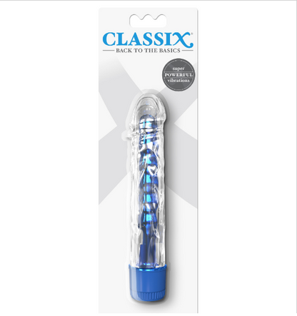 Mr. Twister Vibrator with Textured Sleeve – Dual-Use Beginner Toy by Pipedream