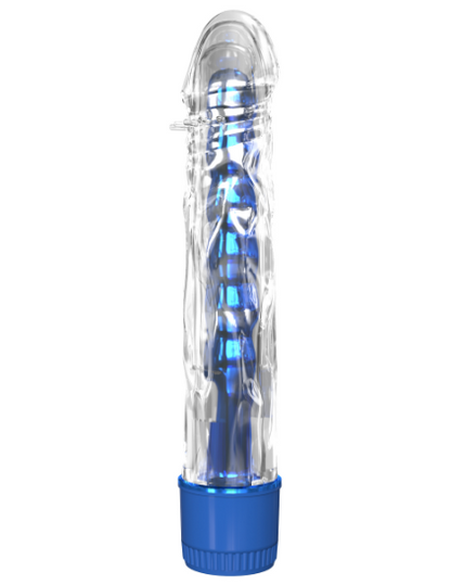 Mr. Twister Vibrator with Textured Sleeve – Dual-Use Beginner Toy by Pipedream