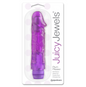 Juicy Jewels Plum Pleaser – Flexible Waterproof Jelly Vibrator in Glitter Purple