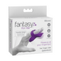 Fantasy For Her Finger Vibe – Rechargeable Pink Clitoral Vibrator with Strap