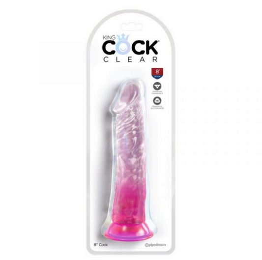 King Cock 8” Pink