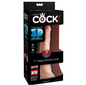 King Cock Plus 7 Triple Density Cock Beige