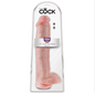 King Cock 15'' Cock with Balls Beige