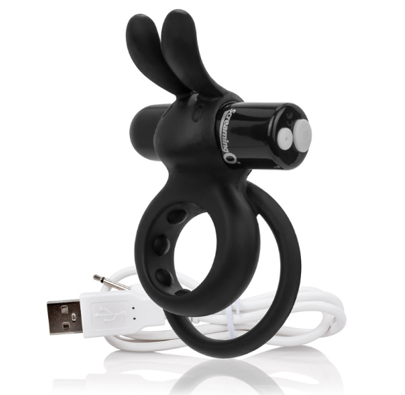 Charged Ohare Vooom Mini Vibe – Rechargeable wearable rabbit vibrator with dual rings