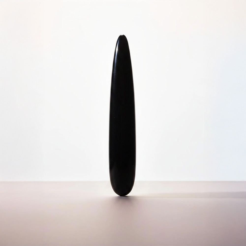 Chakrubs Xaga Slim – Black Obsidian Crystal Wand
