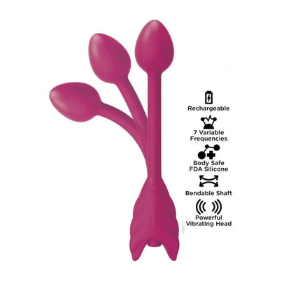 Stardust Soar Up Bendable Arrow Vibrator
