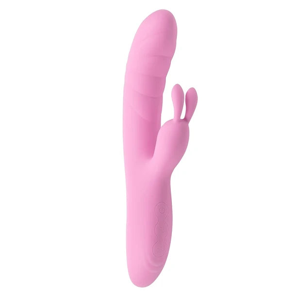 Playboy Rub Me Right Thrusting Rabbit Vibrator