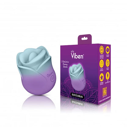Viben Succubus Vibrating Kissing Rose