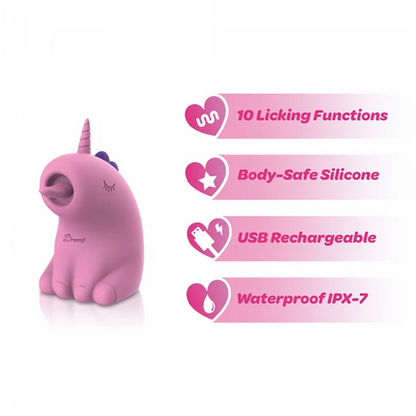 Dreamii Licks Licking Unicorn Mini Vibrator