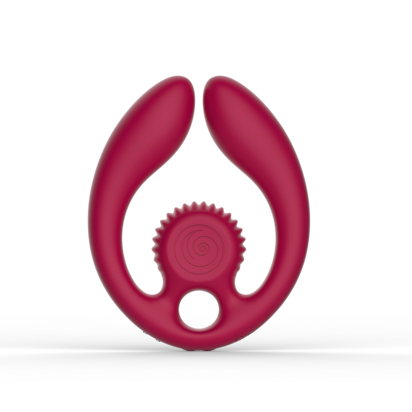 SVibe Snail GIZI Duo Couples Stimulator - Burgundy