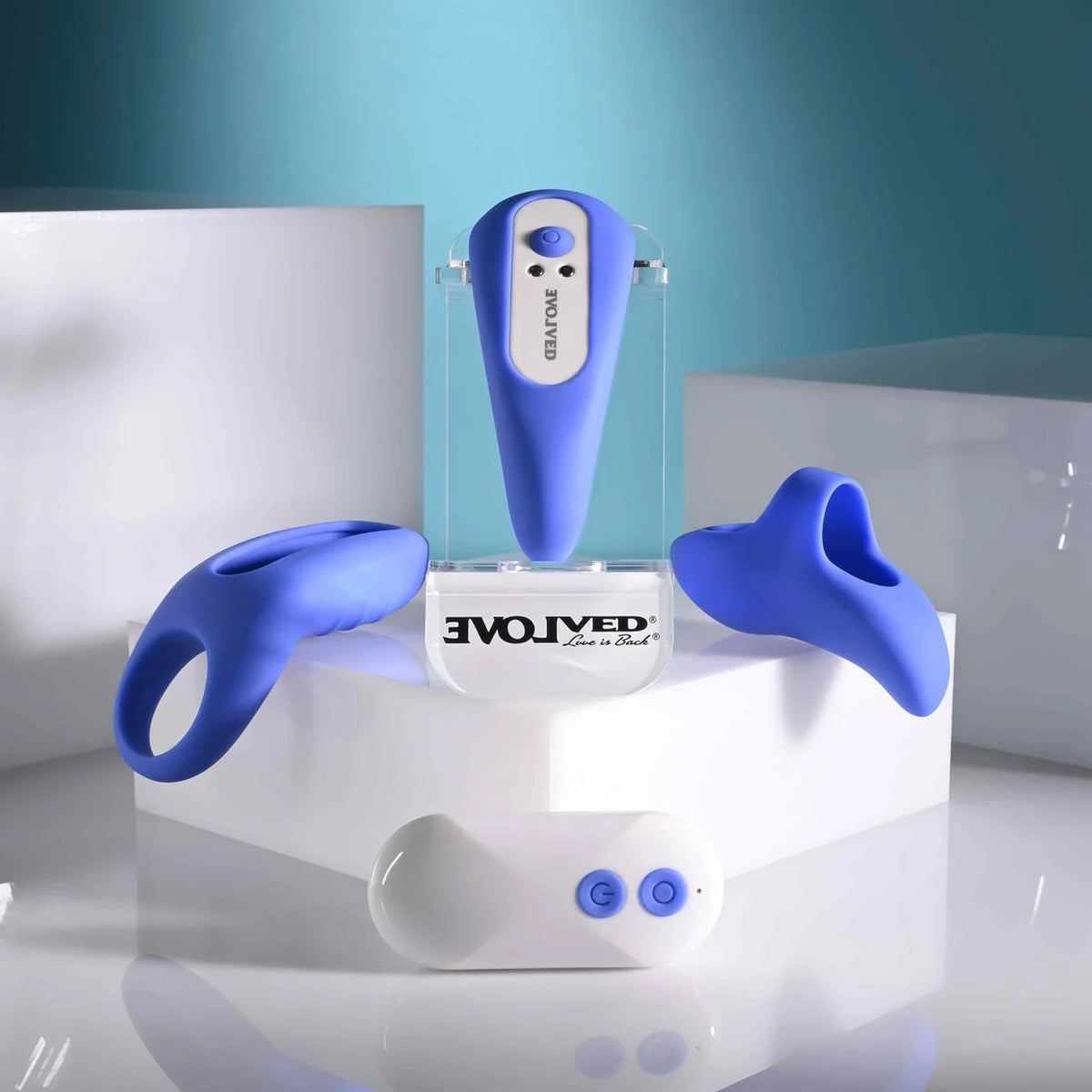 Evolved Take Your Pick Interchangeable Bullet Vibrator Set