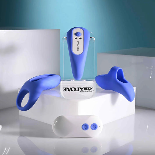 Evolved Take Your Pick Interchangeable Bullet Vibrator Set