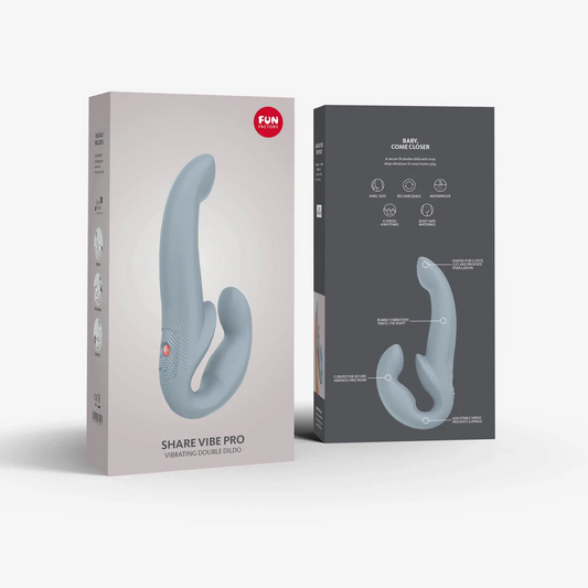 Fun Factory Share Vibe Pro – strapless double vibrator for couples