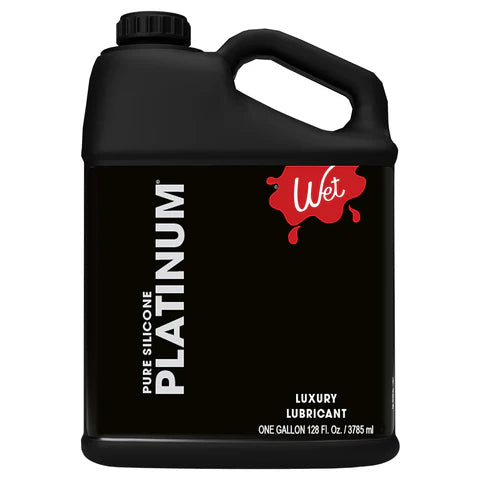 Wet Platinum Pure Silicone Luxury Lubricant - Various Sizes