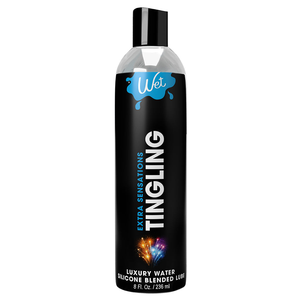 Wet Extra Sensations Tingling Lubricant -  8 oz