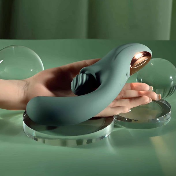 Evolved Spiral Charm Dual-Stimulation Clitoral Vibrator