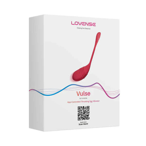 Lovense Vulse App-Controlled Thrusting Egg Vibrator