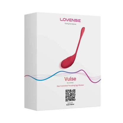 Lovense Vulse App-Controlled Thrusting Egg Vibrator