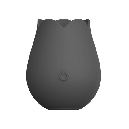 plusOne Smokin’ Rose Vibe Cosmo rose-shaped external vibrator made from body-safe silicone