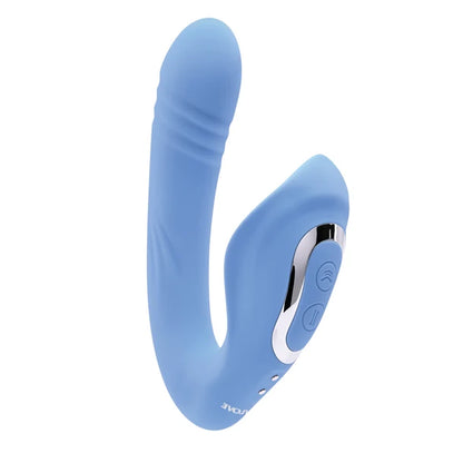 Evolved Tap & Thrust Dual-Motor Thrusting Vibrator