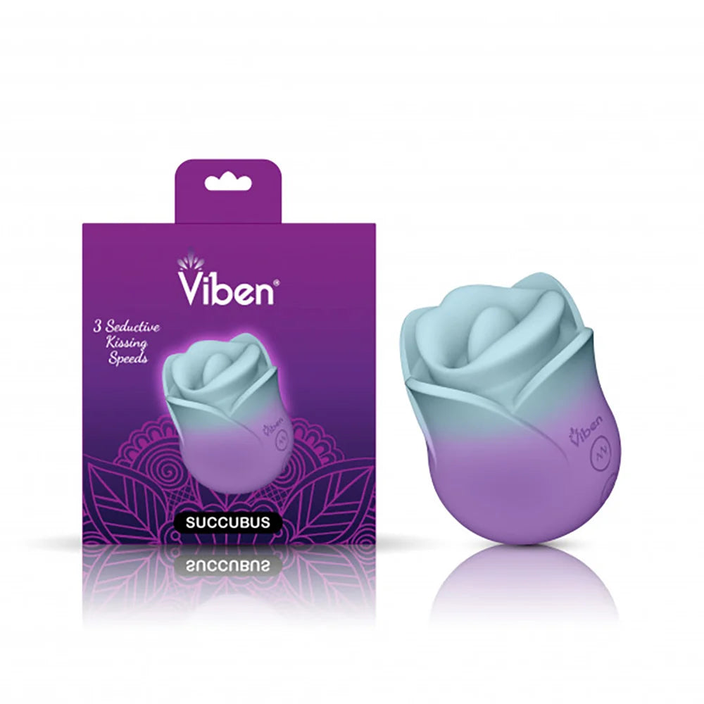 Viben Succubus Vibrating Kissing Rose