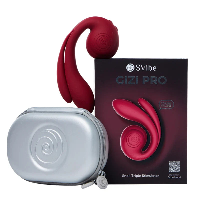 SVibe Snail GIZI PRO Wearable Triple-Stimulation Vibrator