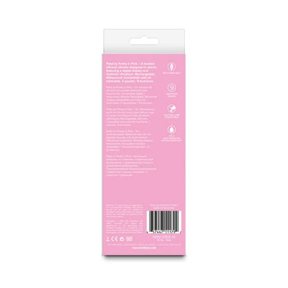 Pretty in Pink Petal Beaded Vibrator