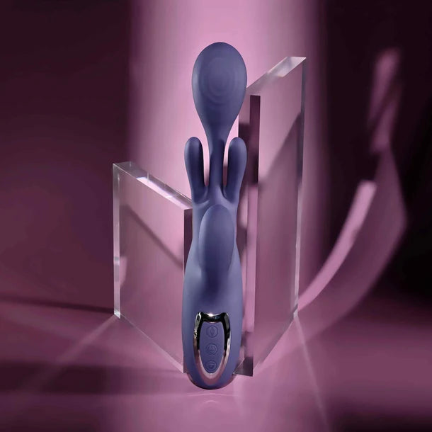 Evolved Bow Down Come-Hither Dual-Stimulation Vibrator