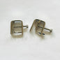 Pair of adjustable stainless steel vice nipple clamps 