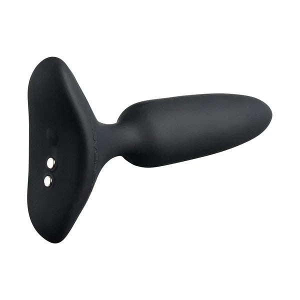 Lovense Hush 2 1 inch app-controlled vibrating butt plug made from body-safe silicone