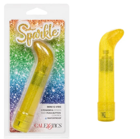 CalExotics Sparkle Mini G Vibe Yellow
