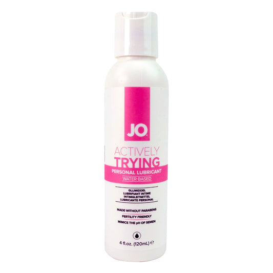System JO Actively Trying Lubricant – 4 oz / 120 mL