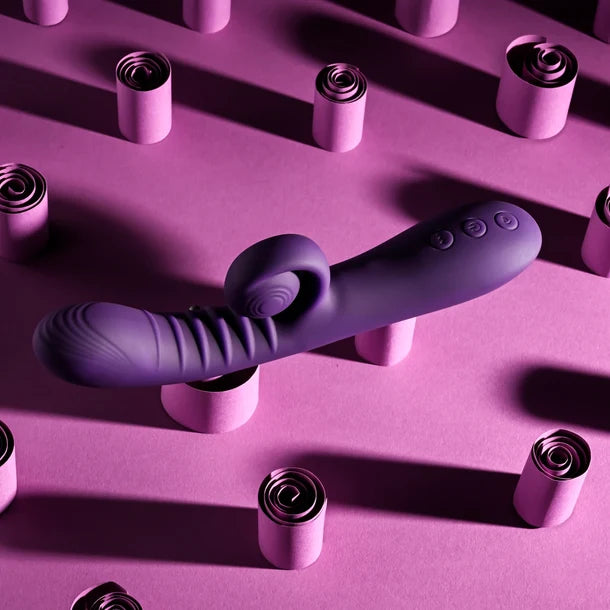 Playboy Curlicue Dual-Motor Rabbit Vibrator