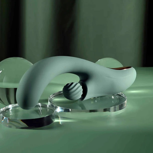Evolved Spiral Charm Dual-Stimulation Clitoral Vibrator