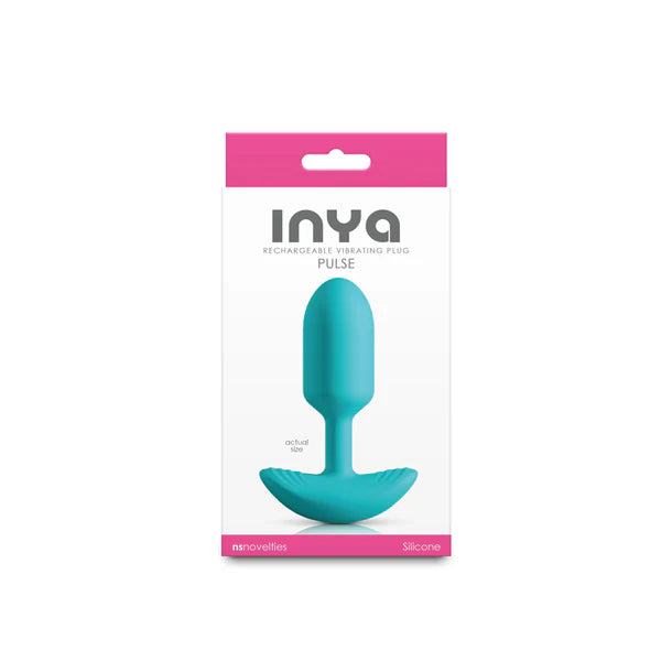 NS Novelties INYA Pulse vibrating anal plug waterproof silicone rechargeable plug