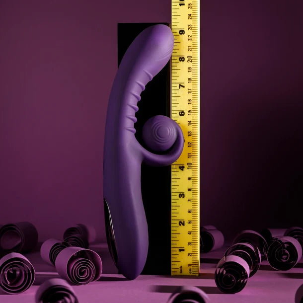Playboy Curlicue Dual-Motor Rabbit Vibrator