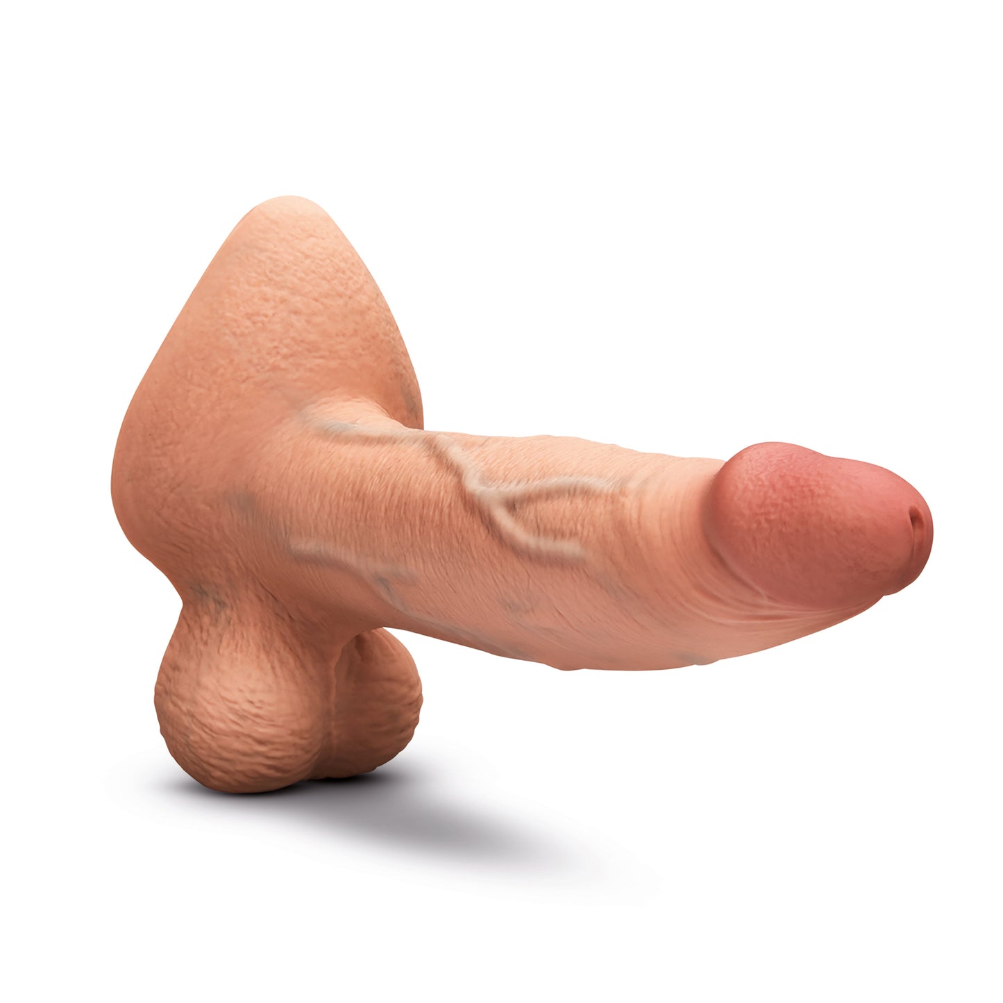 b-Vibe Slipskin Girthy 9-Inch Realistic Silicone Dildo