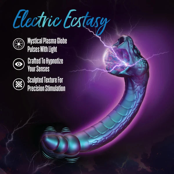 Blush Temptasia Rattle Snake Dual-Motor Pulse Vibrator