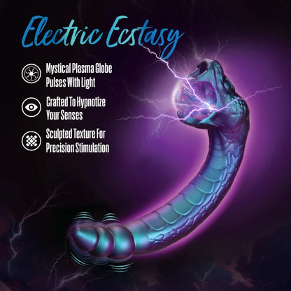 Blush Temptasia Rattle Snake Dual-Motor Pulse Vibrator