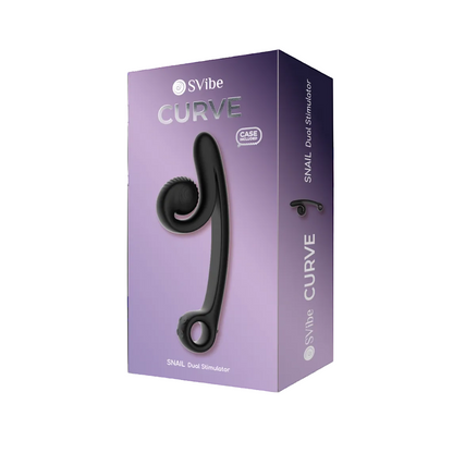 SVibe Snail CURVE Dual-Stimulation Vibrator 