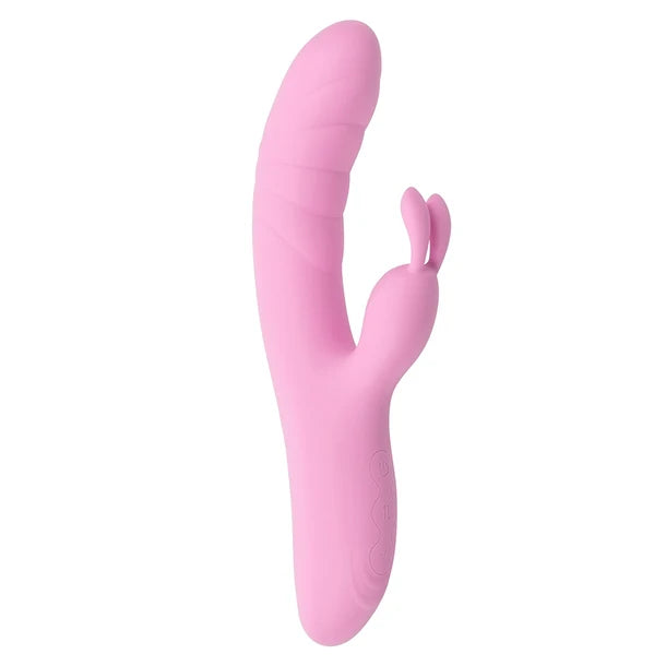 Playboy Rub Me Right Thrusting Rabbit Vibrator
