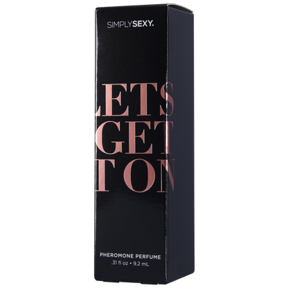 SIMPLY SEXY PHEROMONE PERFUME SPRAY - LET'S GET IT ON - 0.31 floz | 9.2mL