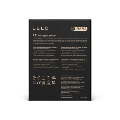 LELO F2S™ Men’s Massager & Stroker – Liquid Silicone & App-Controlled