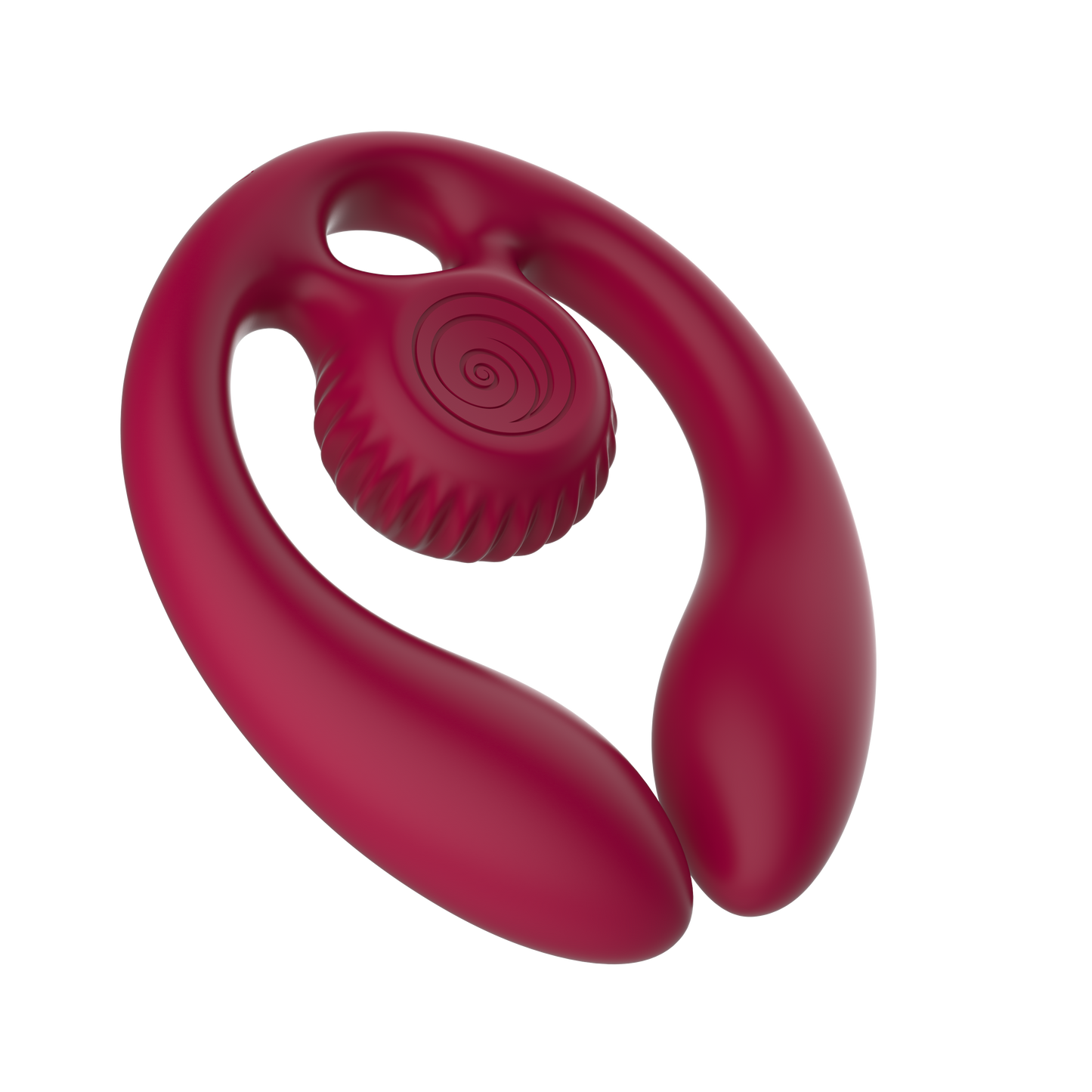 SVibe Snail GIZI Duo Couples Stimulator - Burgundy