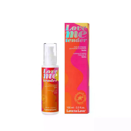 LOVE TO LOVE – Love Me Tender Massage Oil – Vanilla (100 mL / 3.3 fl. oz)