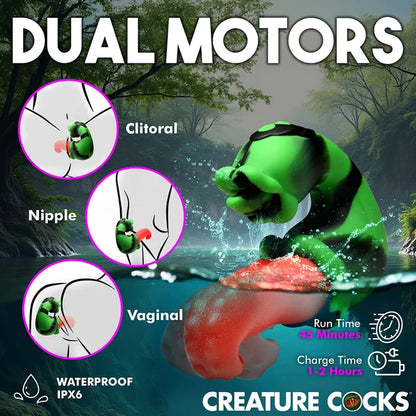 Tongue Lasher Licking & Rotating Vibrator
