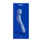 Dame Com Wand Vibrator in matte silicone with curved handle
